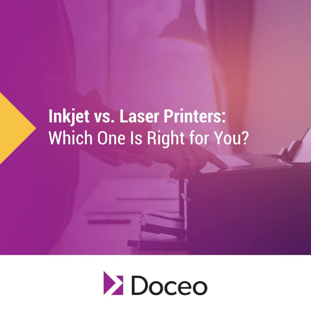 Inkjet vs. Laster Printers