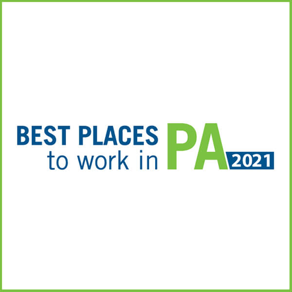 Best Places to Work in PA 2021 Logo