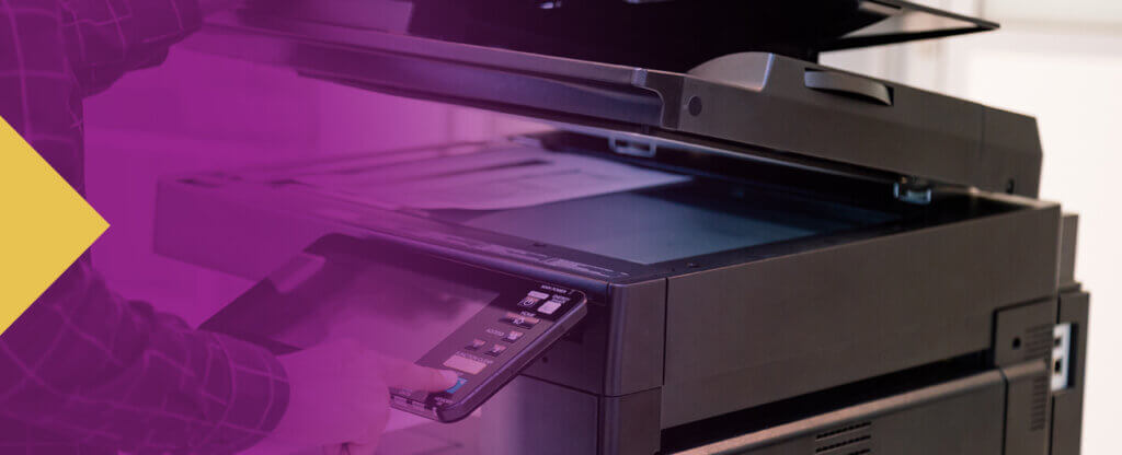 Using a Copy Machine Printer