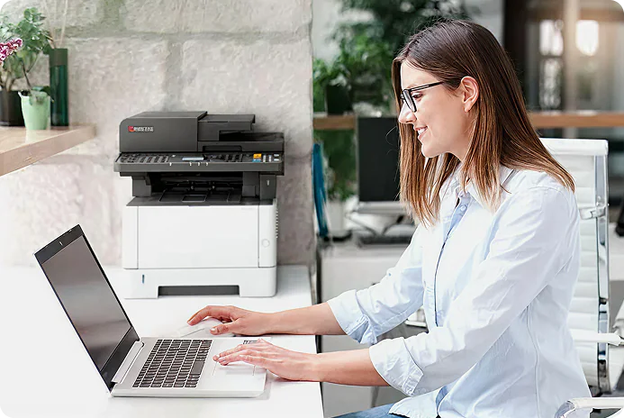 <span>Why Kyocera </span> Works for <br>Office Teams?