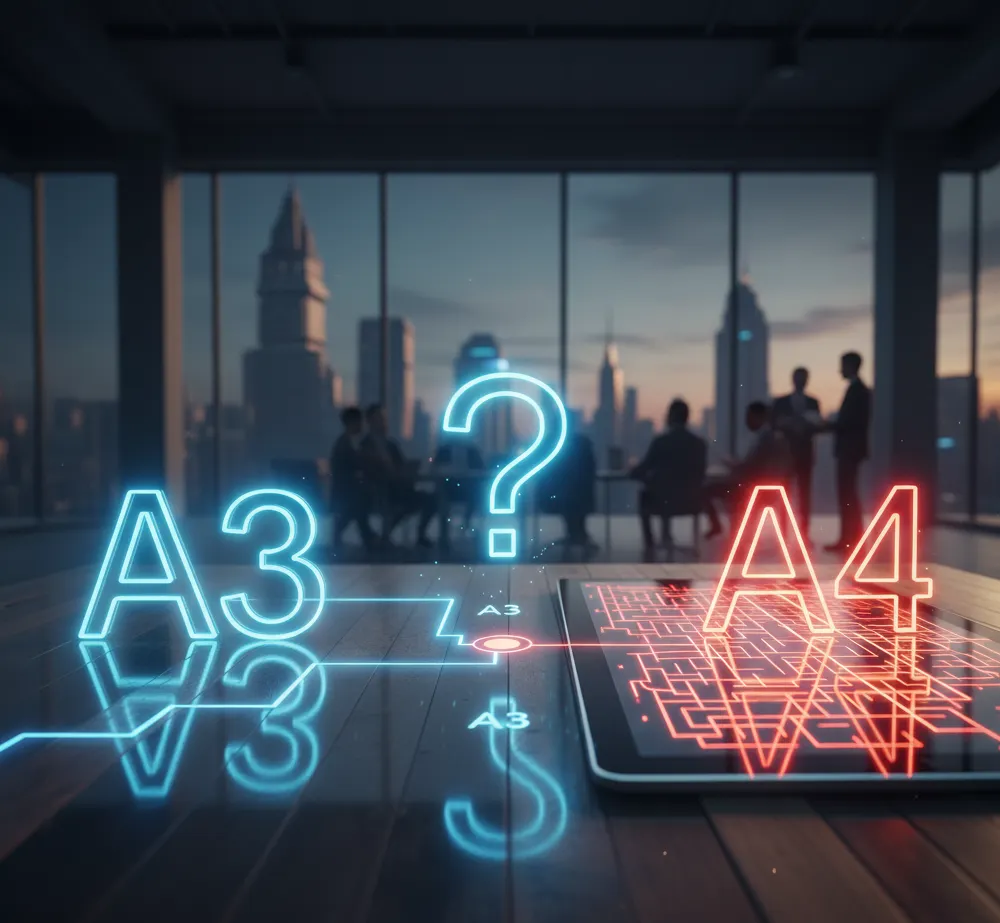 The A3 vs. A4 Decision Most Businesses Get Wrong And How to Get It Right