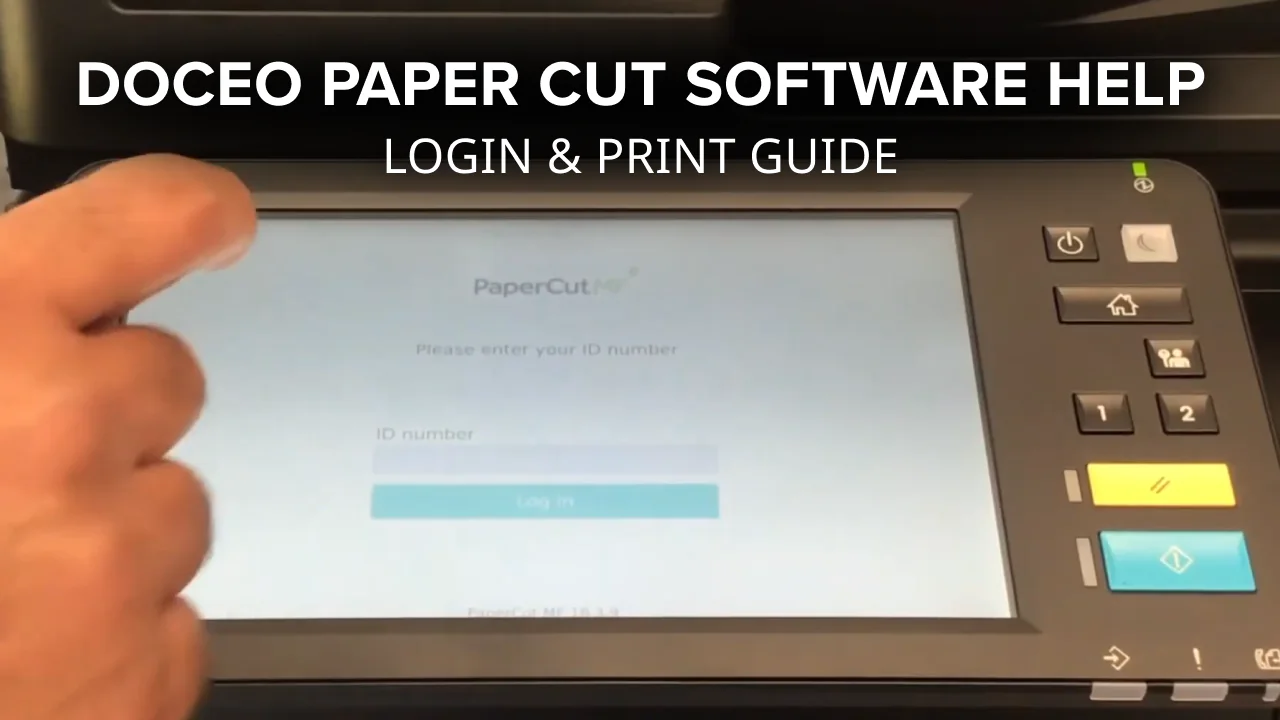 PaperCut Software: Managing Print Jobs & Scanning in Minutes | Doceo Guide
