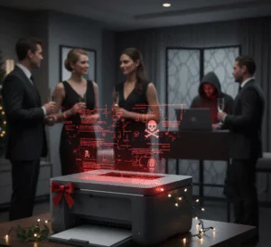 While You're Planning Holiday Parties, Cybercriminals Are Targeting Your Printers: A 2026 Security Wake-Up Call