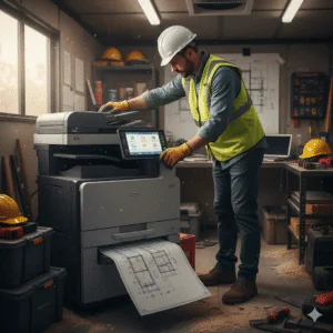Should Construction Companies Use A3 Multifunction Printers?