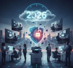 The Hybrid Work Print Security Gap: Why Your MPS Strategy Needs a 2026 Update